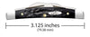 Case Jigged Rough Black® Synthetic Small Congress